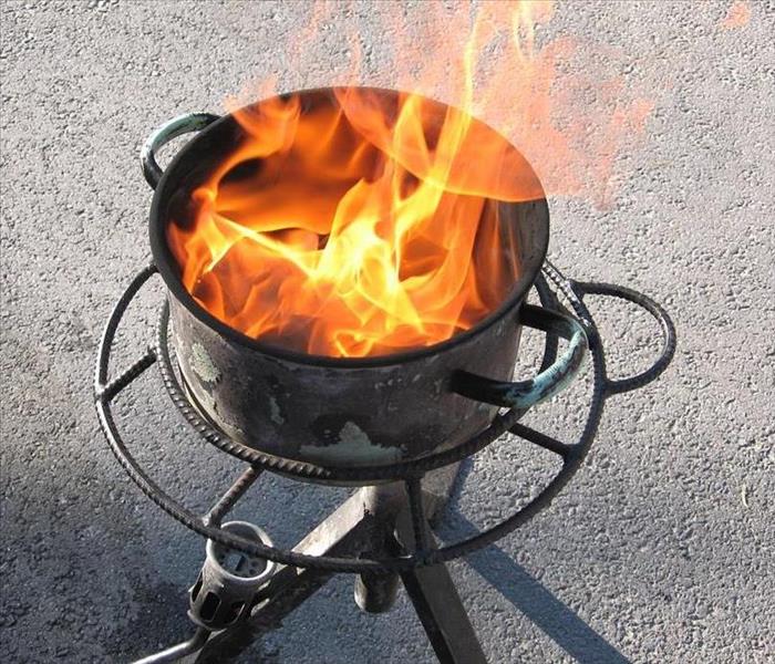 Fire in A Pot