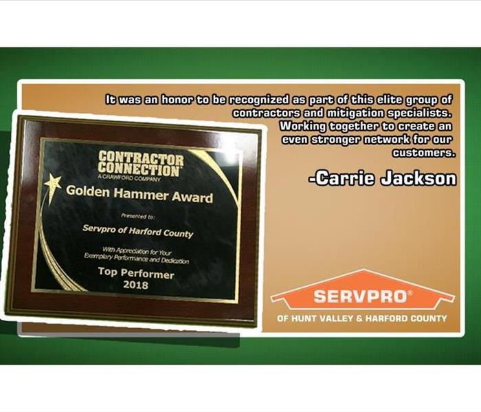 Contractor Connections Plaque