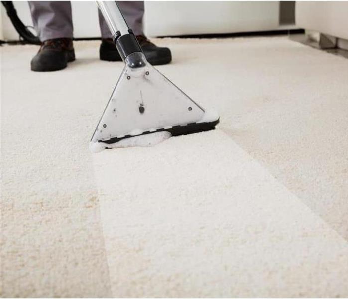 Cleaning A Carpet